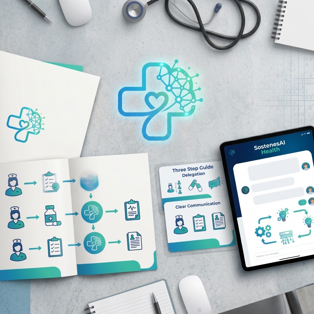 SostenesAI Health Logo & Visual